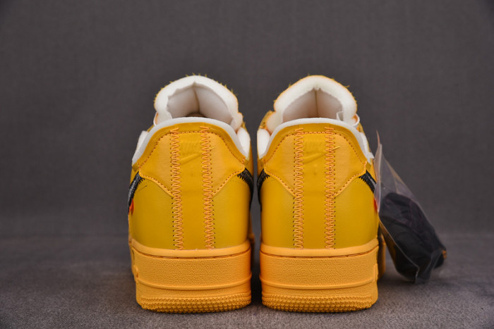 Nike Air Force 1 Low Off-White ICA University Gold  DD1876-700