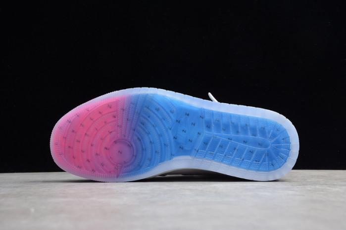 Air Jordan 1 Retro High Zoom White Racer Blue  CK6637-104