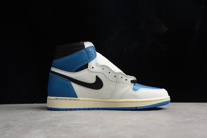 Travis Scott x Fragment x Air Jordan 1 High OG SP Military Blue DH3227-105