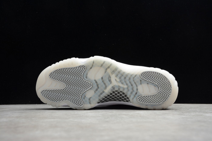 Air Jordan 11 25th Anniversary Black Silver Eyelets CT8012-011