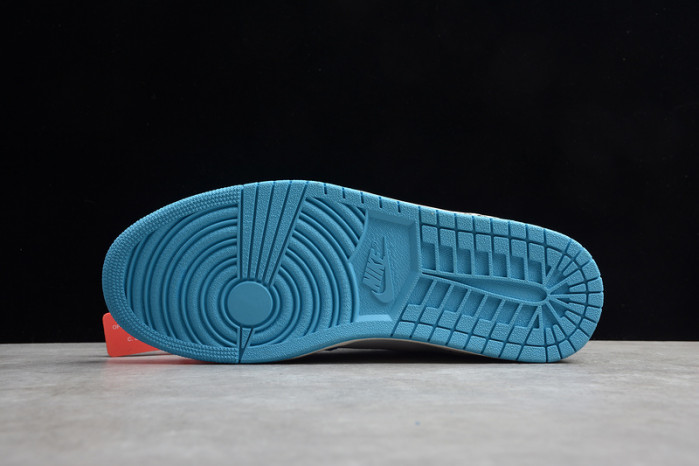 O-W x Air Jordan 1 UNC Release Date AQ0818-148