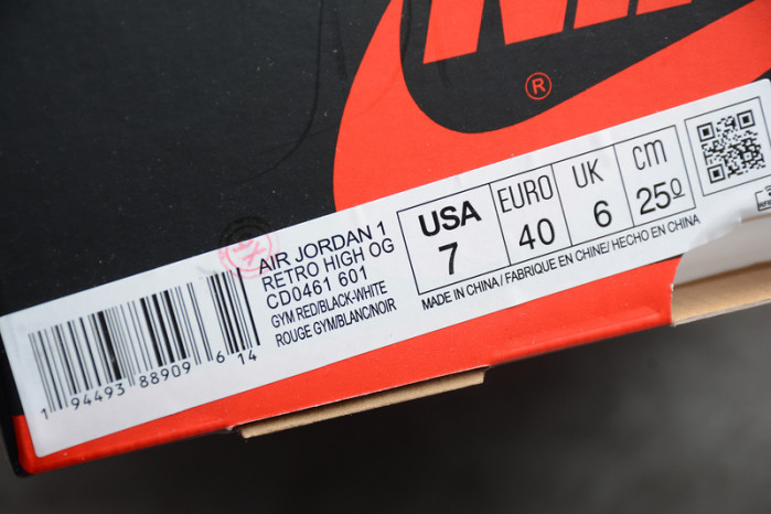 Jordan 1 Retro High Satin Black Toe (W) CD0461-016