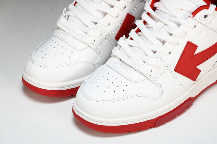OFF-WHITE Out Of Office "OOO" Low Tops
