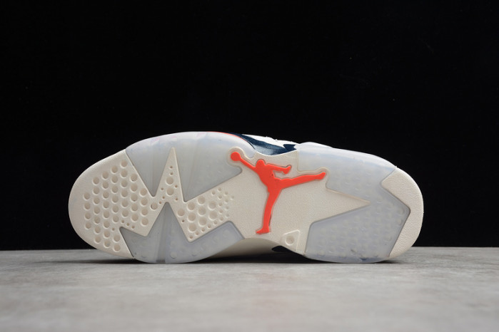 AIR JORDAN 6 RETRO TINKER WHITE/INFRARED 23-NEUTRAL GREY-SAIL 384664-104