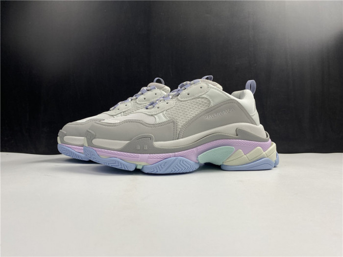 Ba*len*cia*ga sneaker triple.s.gomma gray purple and pink 536737 w2fw1 1977