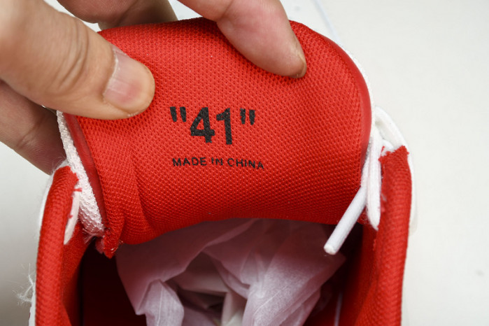 OFF-WHITE Out Of Office "OOO" Low Tops