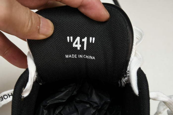 OFF-WHITE Out Of Office "OOO" Low Tops