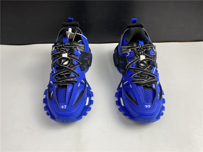 Ba*len*cia*ga track trainer  blue and black 542436 w3ac1 2047