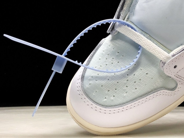 Air Jordan 1 Retro High O-W White  AQ0818-100