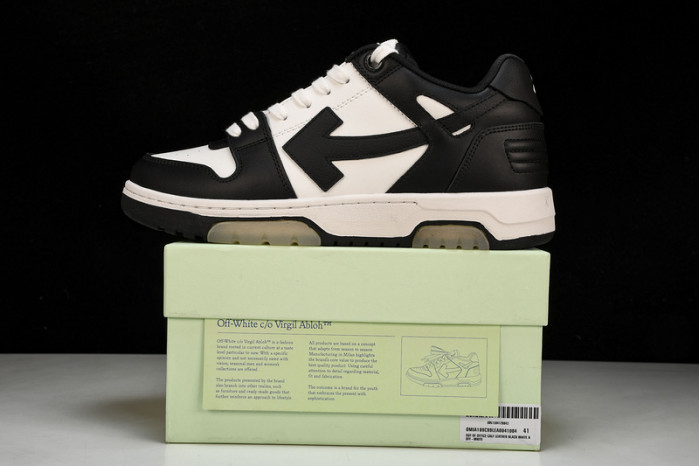 OFF-WHITE Out Of Office "OOO" Low Tops