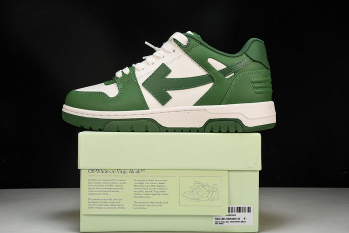 OFF-WHITE Out Of Office "OOO" Low Tops