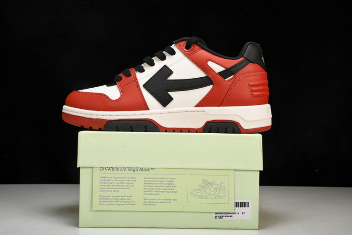 OFF-WHITE Out Of Office "OOO" Low Tops