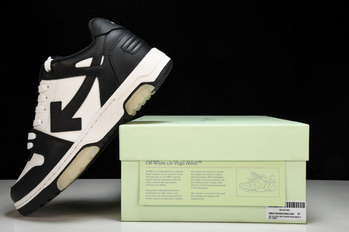 OFF-WHITE Out Of Office "OOO" Low Tops