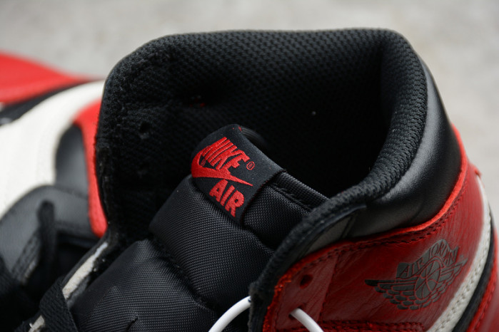 Air Jordan 1 Retro High Bred Toe 555088-610