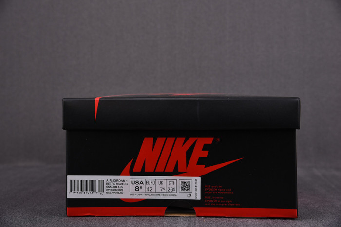 Air Jordan 1 Retro High OG Hyper Royal 555088-402