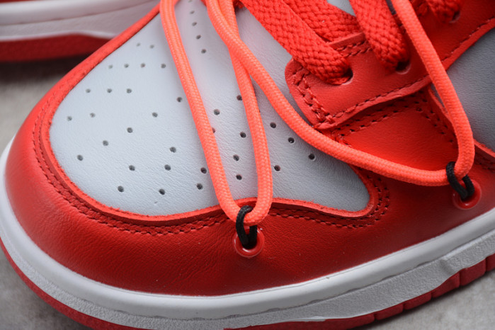 Nike Dunk Low O-W University Red  CT0856-600
