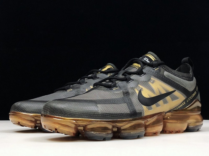 AIR VAPORMAX 2019 BLACK METALLIC GOLD AR6631-002