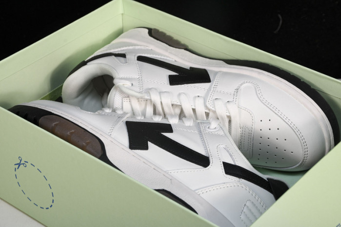OFF-WHITE Out Of Office "OOO" Low Tops