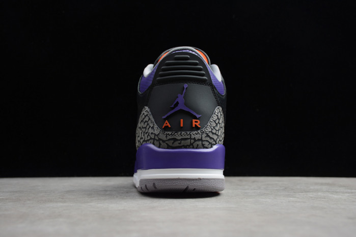 Air Jordan 3 Retro Black Court Purple CT8532-050