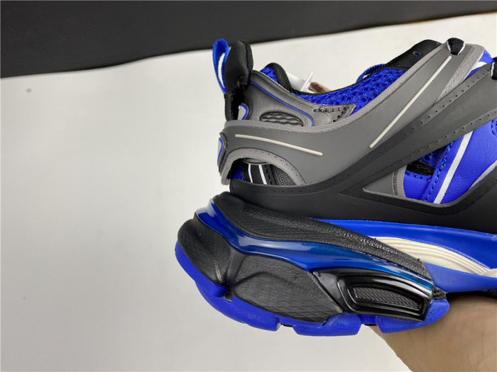 Ba*len*cia*ga track trainer  blue and black 542436 w3ac1 2047