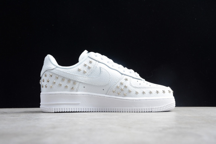NIKE AIR FORCE 1 LOW STARS WHITE AR0639-100