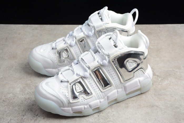 Air More Uptempo Chrome White (W) 917593-100