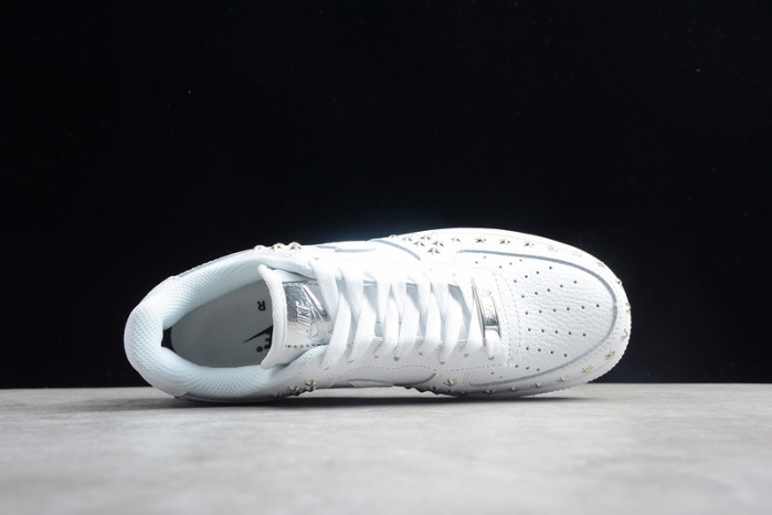NIKE AIR FORCE 1 LOW STARS WHITE AR0639-100