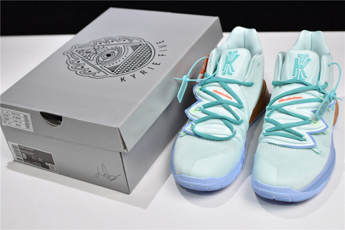 NIKE KYRIE 5 X SPONGEBOB Squidward (House of Hoops Special Box)  CJ6951-300