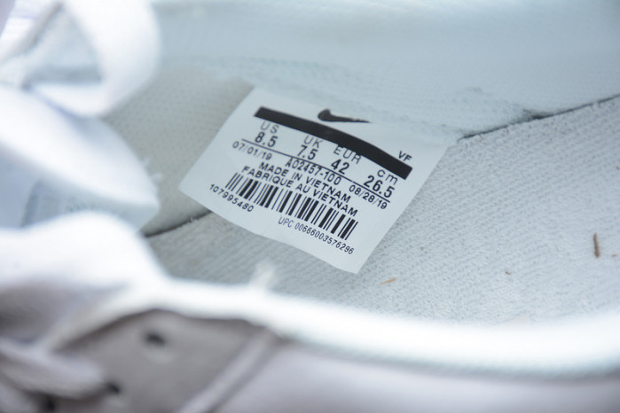 Nike AIR Force 1 Connect QS NYC All-White AO2457-100