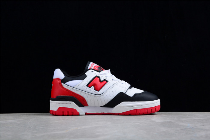 New Balance 550 White Red Black BB550HR1