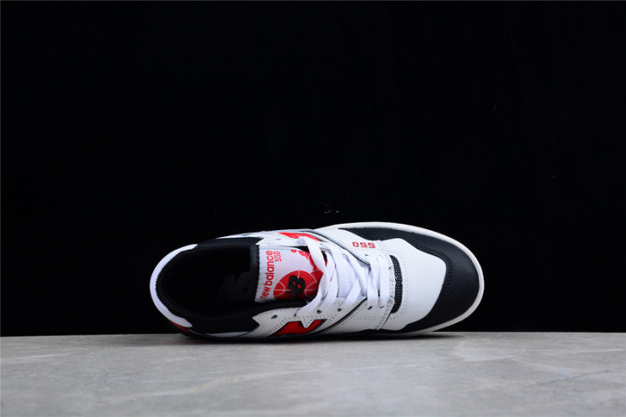 New Balance 550 White Red Black BB550HR1