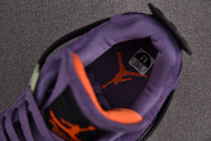 AIR JORDAN 4 RETRO“CANYON PURPLE” AQ9129-500